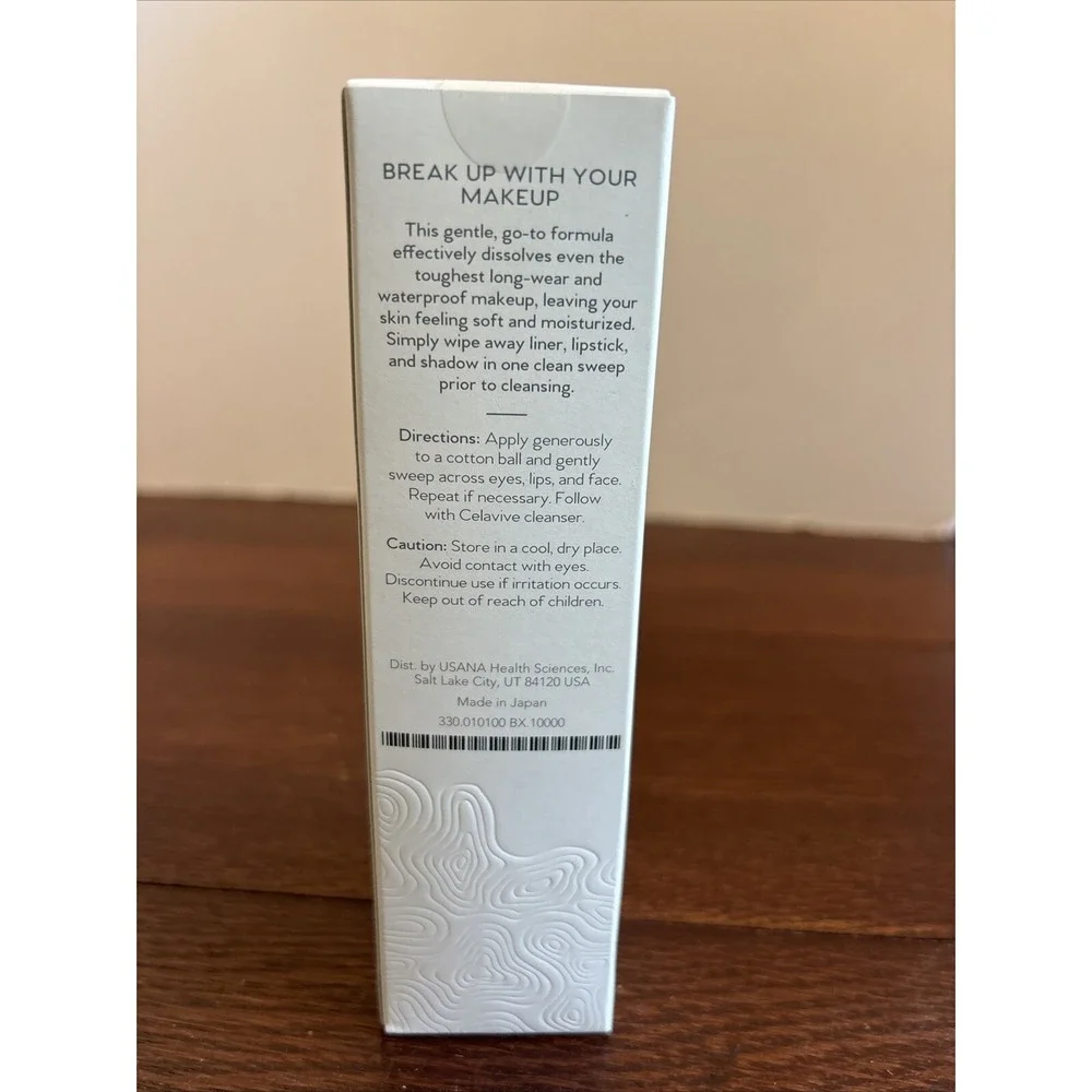 Usana Celavive Conditioning Make Up Remover Sealed New‎ 4oz